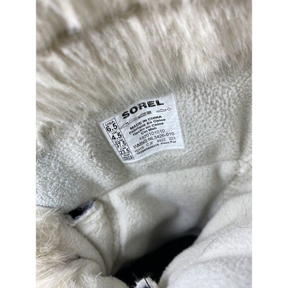 Sorel Tivoli IV Tall Women Black Waterproof Insulated Winter Snow Boot Size 6.5 - Picture 6 of 6